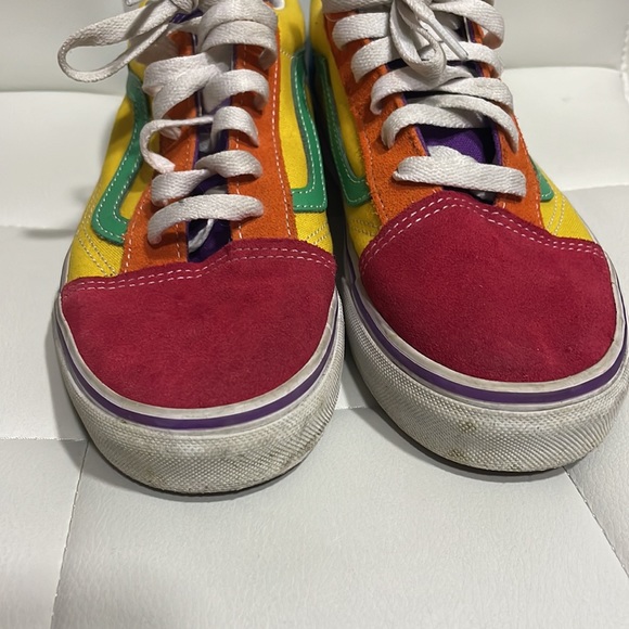 Old Skool Vans Rainbow color Size 6.5 - Picture 7 of 12